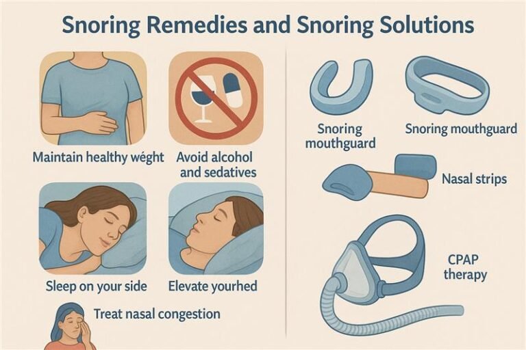 Snoring Remedies and Snoring Solutions​